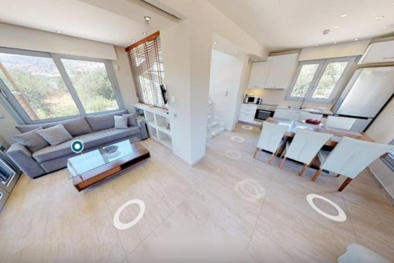 Tsifliki Kreta, Tsifliki: Umweltfreundliche Villa mit Pool, Garten und Whirlpool bei Elounda zu verkaufen Haus kaufen